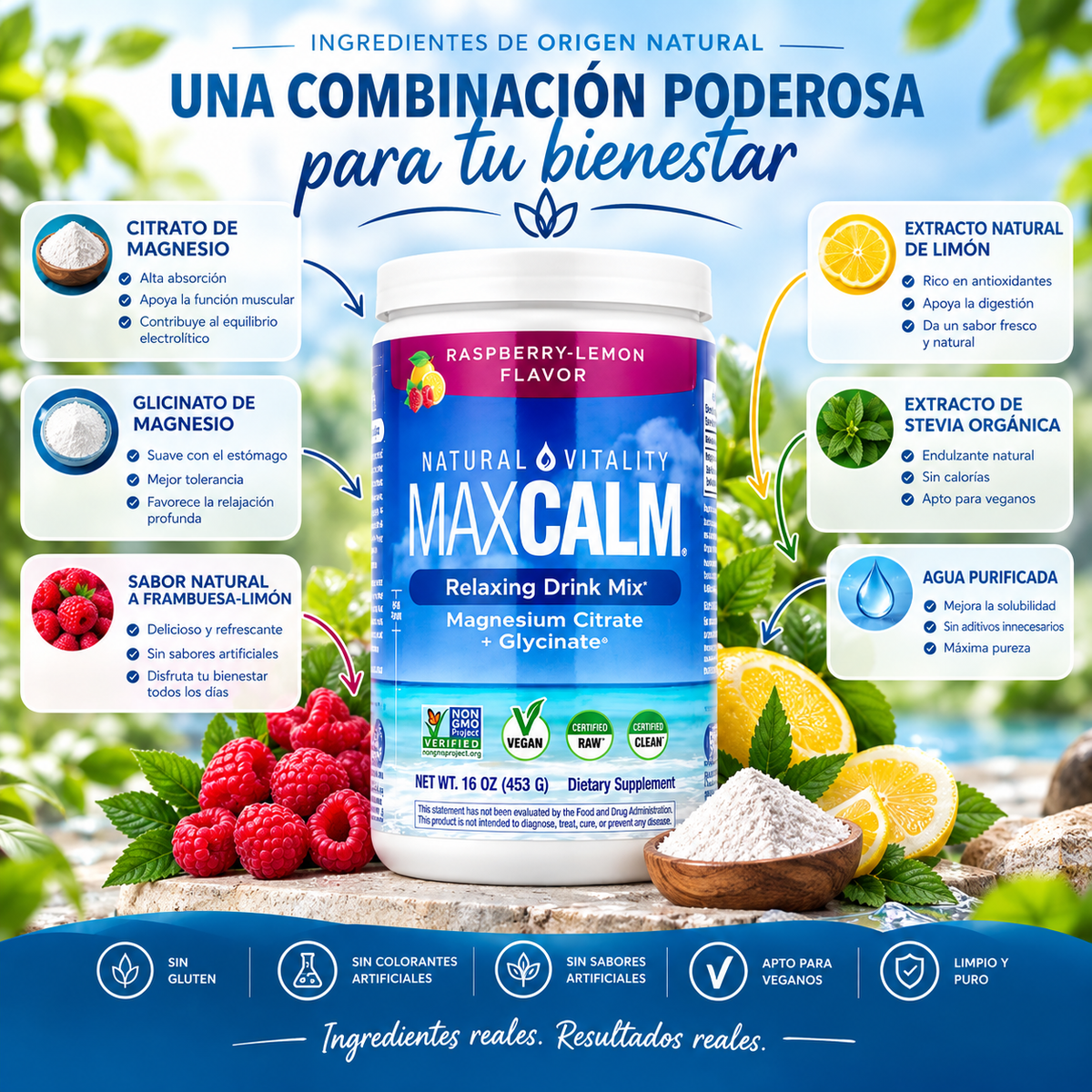 MAXCALM - Relaja Tu Cuerpo, Calma Tu Mente y Descansa Mejor