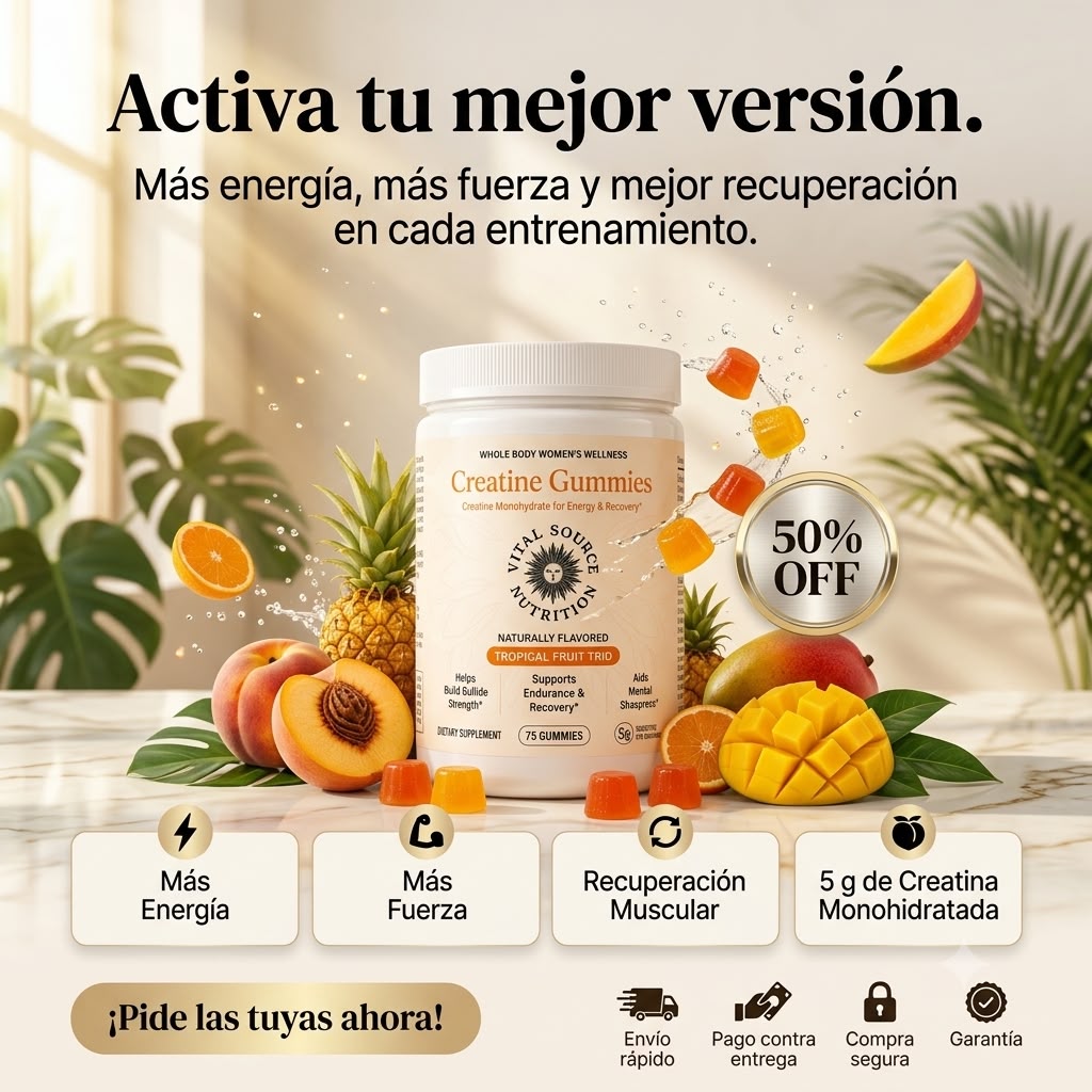 Gomitas de Creatina | Fuerza, Energía y Recuperación