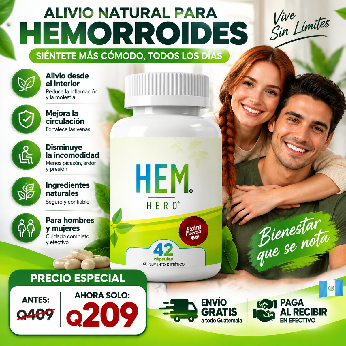 HEM HERO 🌱 Recupera la tranquilidad y disfruta cada día con más confianza.