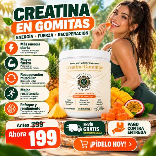 Gomitas de Creatina | Fuerza, Energía y Recuperación