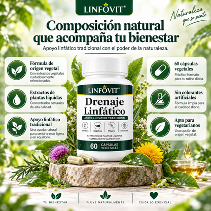 DRENAJE LINFÁTICO 🌿 Adiós a la sensación de hinchazón, hola a la ligereza.