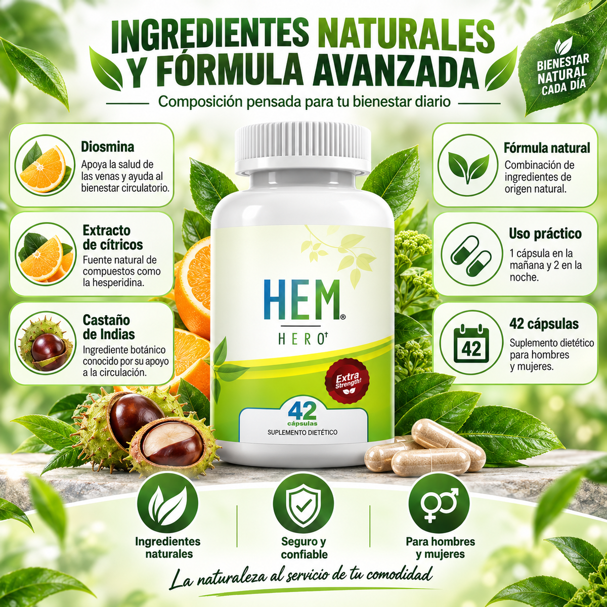 HEM HERO 🌱 Recupera la tranquilidad y disfruta cada día con más confianza.