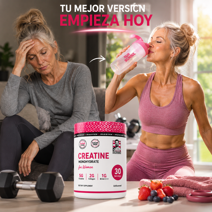 Creatina para Mujeres – Fuerza, Energía y Recuperación