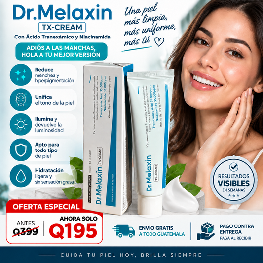 Dr. Melaxin TX-Cream™ | Crema Iluminadora Anti-Manchas