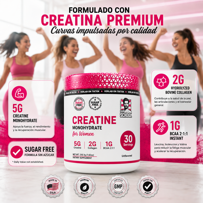 Creatina para Mujeres – Fuerza, Energía y Recuperación